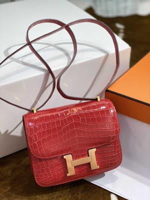 wholesale quality hermes constance 19 shinny niloticus crocodile 95 braise ghw